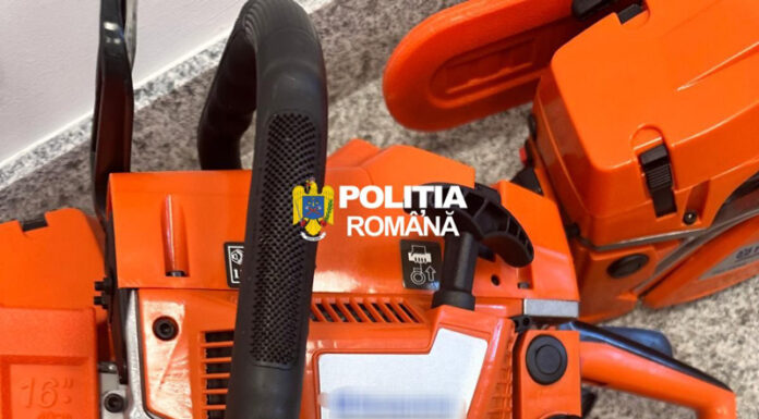 Drujbe și bormașini, în valoare de 10.000 de lei, confiscate de polițiști