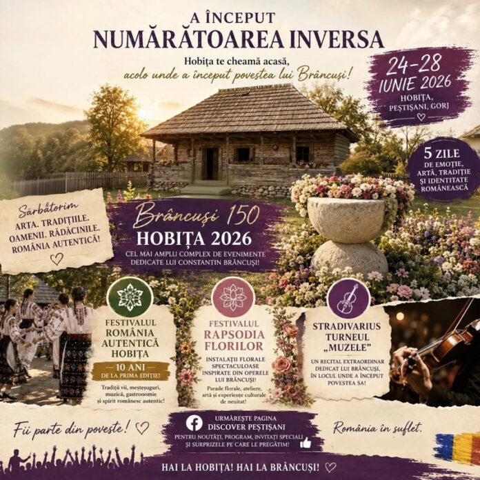 Hobița, pregătită pentru 5 zile de poveste la RomânIA Autentică!