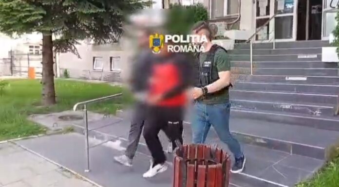 VIDEO: Tânăr de 18 ani, din Tismana, reținut
