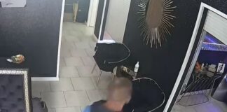 Reținut după furt comis într-un salon de înfrumusețare