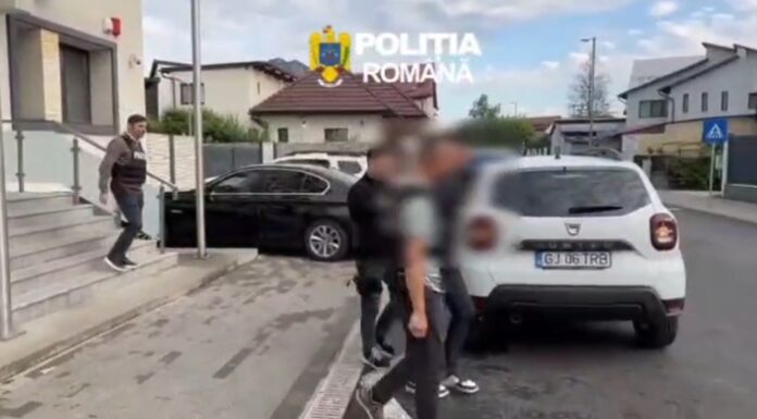 VIDEO: Tânăr din Maramureș, reținut la Târgu-Jiu
