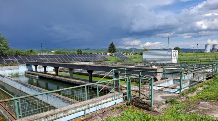 O nouă stație de epurare modernă la Turceni
