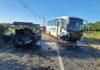Accident pe drumul spre Severin. Un șofer ar fi adormit la volan