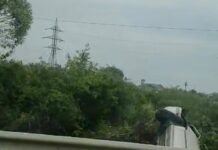 Accident cu patru răniți provocat de un șofer începător