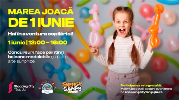 Magie și roboți la mall-ul din Târgu Jiu, de 1 Iunie