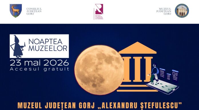 „Noaptea Muzeelor” revine în Gorj pe 23 mai