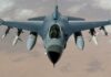 Un avion românesc F-16 a doborât o dronă ucraineană