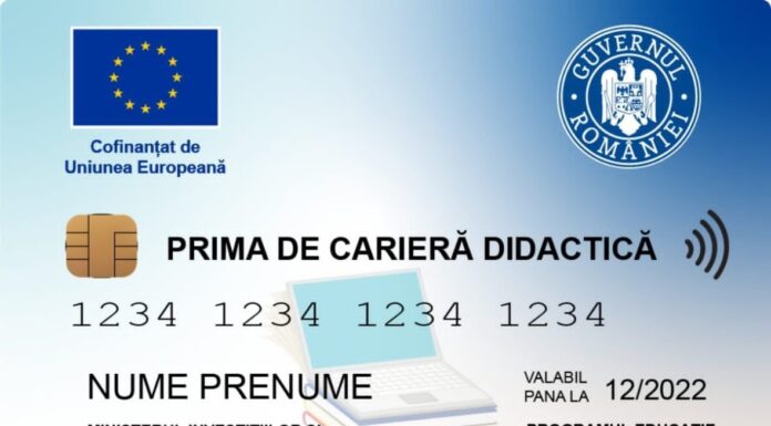 Primă de 1.500 de lei pentru profesori