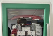 Defibrilator în Piața Centrală din Târgu Jiu