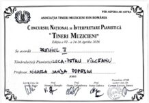 Premiu important pentru un cursant al ȘPA Târgu Jiu