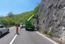 Versanți consolidați pe Valea Oltului