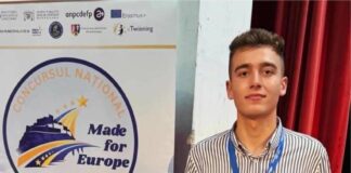 Elevi din Gorj premiați la concursul național „Made for Europe”