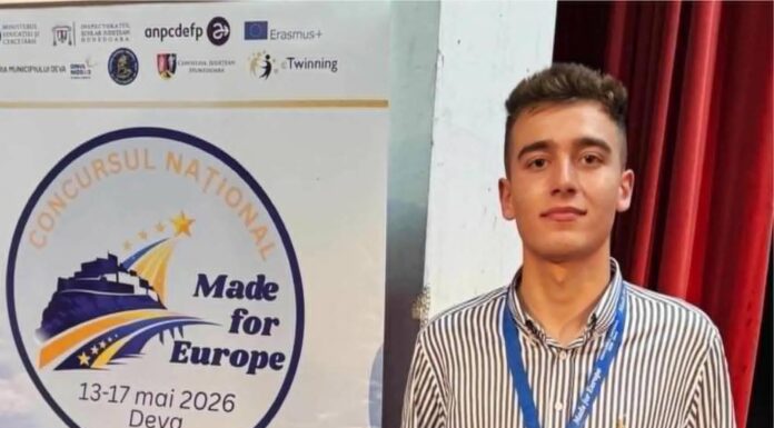 Elevi din Gorj premiați la concursul național „Made for Europe”