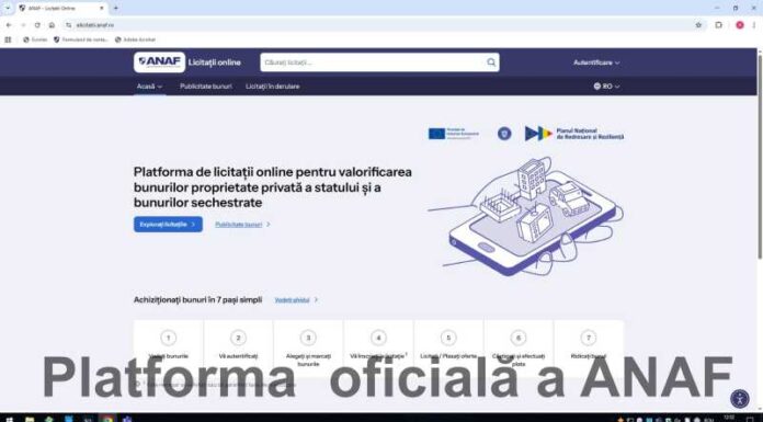 Interes uriaș pentru platforma eLicitații ANAF