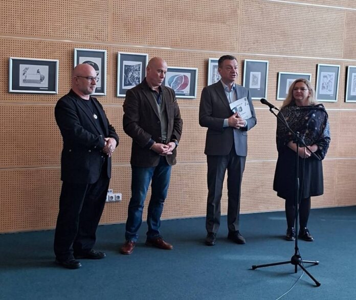 Brâncuși, omagiat printr-o expoziție de grafică românească, la sediul Bibliotecii Naționale a României