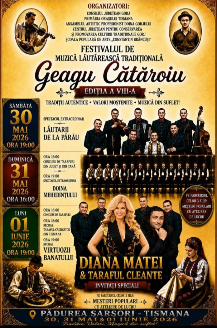Tismana devine capitala muzicii lăutărești tradiționale