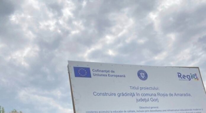 Grădiniță nouă la Roșia de Amaradia