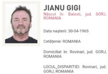 Bărbat din Rovinari, dispărut fără urmă