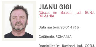 Bărbatul din Rovinari, dat dispărut, găsit mort în Jiu