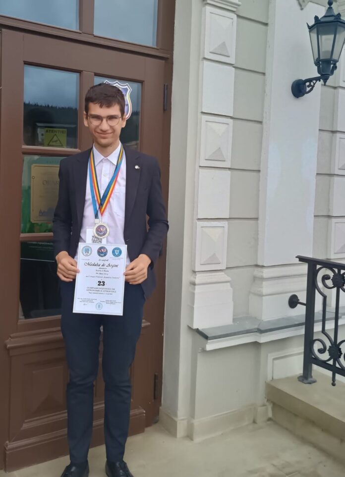Un nou rezultat de excepție pentru elevul din Gorj admis la Harvard