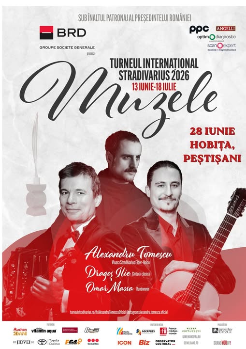 Turneul Internațional Stradivarius – din nou la Hobița