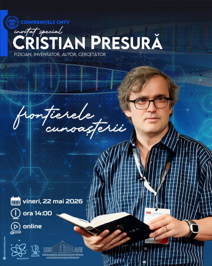 Fizicianul Cristian Presură, întâlnire online cu elevii de la Colegiul Național „Tudor Vladimirescu”