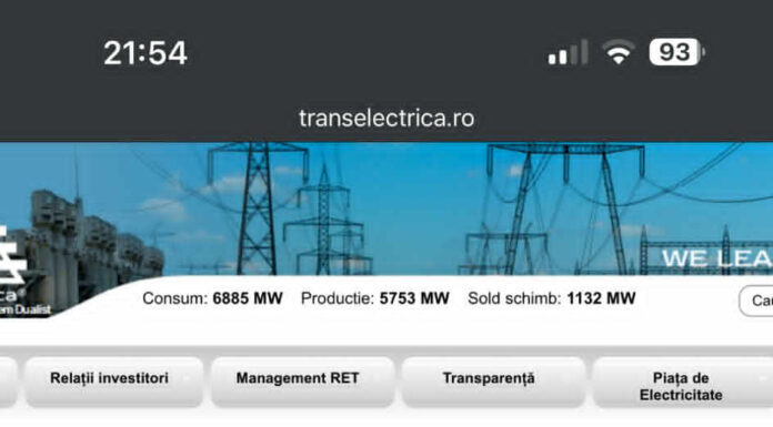 Energia produsă de CEO, pe locul 2 în Sistemul Energetic Național