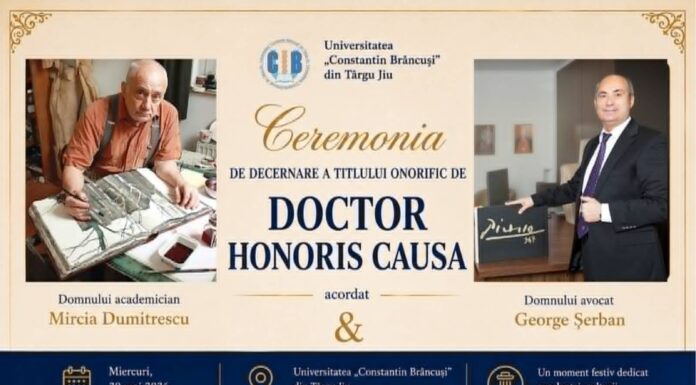 Două noi titluri de Doctor Honoris Causa la UCB