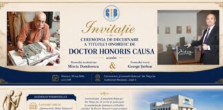 Un academician și un avocat, Doctor Honoris Causa la UCB