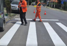 Lucrări de refacere a marcajelor pe DN 67C