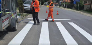 Lucrări de refacere a marcajelor pe DN 67C