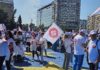 Peste 100 de sindicaliști din Gorj protestează