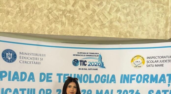 Medalie de bronz pentru o elevă din Târgu Jiu