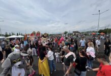 Parcul Narciselor din Târgu Jiu, plin de copii și distracție de 1 Iunie