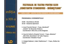 Târgu Jiu: Festival de teatru pentru elevi