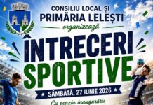 Bază sportivă inaugurată la Lelești