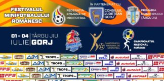 Patru zile de minifotbal la Târgu Jiu. Peste 90 de meciuri programate