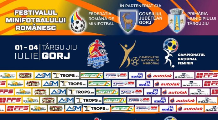 Patru zile de minifotbal la Târgu Jiu. Peste 90 de meciuri programate