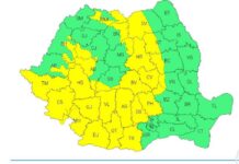 Alertă meteo în Gorj! Ploi torențiale, vijelii și grindină