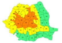 Se anunță vreme rea în Gorj! În nord, cod portocaliu de furtuni, restul județului, sub cod galben