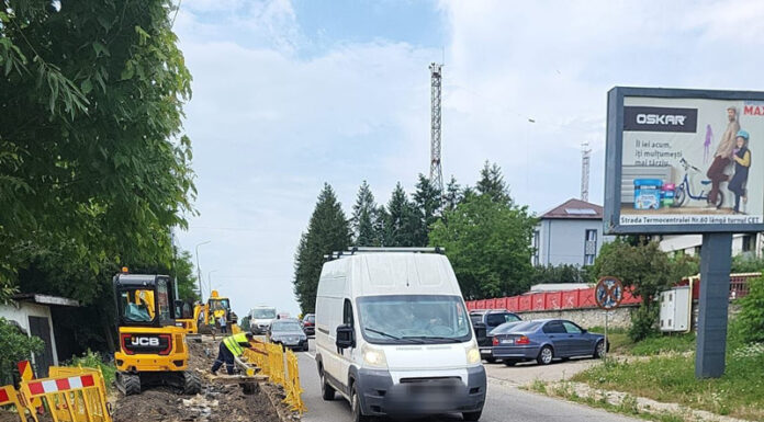 Firmă amendată pentru semnalizarea necorespunzătoare a lucrărilor efectuate pe Calea București