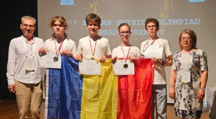 Aur pentru România la Balcaniada de Fizică