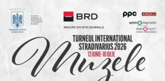Concertul Stradivarius „Muzele”, diseară la Târgu Jiu, în Parcul Coloanei fără Sfârșit