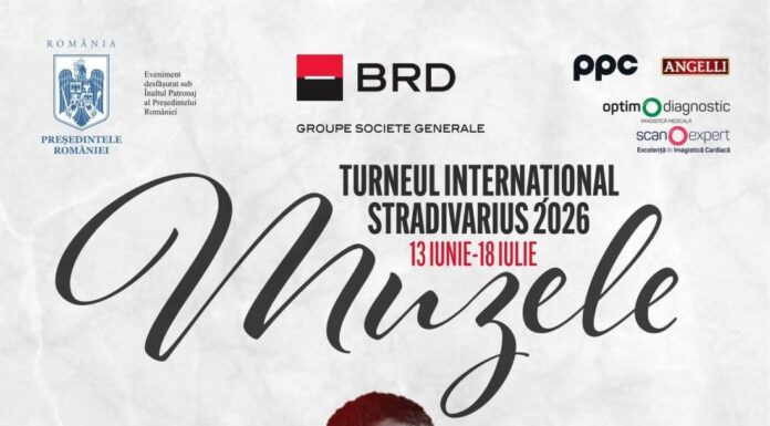 Concertul Stradivarius „Muzele”, diseară la Târgu Jiu, în Parcul Coloanei fără Sfârșit
