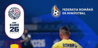 Naționala de minifotbal s-a oprit în sferturi la EURO