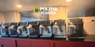 Percheziții în Gorj, la fabricanți de aparate de cafea contrafăcute