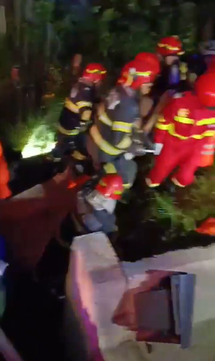 VIDEO/ Accident la Câmpu Mare: Un tânăr de 19 ani a fost rănit