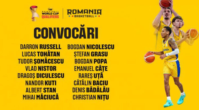 Șomăcescu, Vlaicu și Fîntînă vor reprezenta România