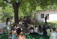Acțiune inedită a polițiștilor pentru elevii aflați în tabără