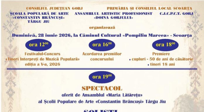 Zi de sărbătoare la Scoarța